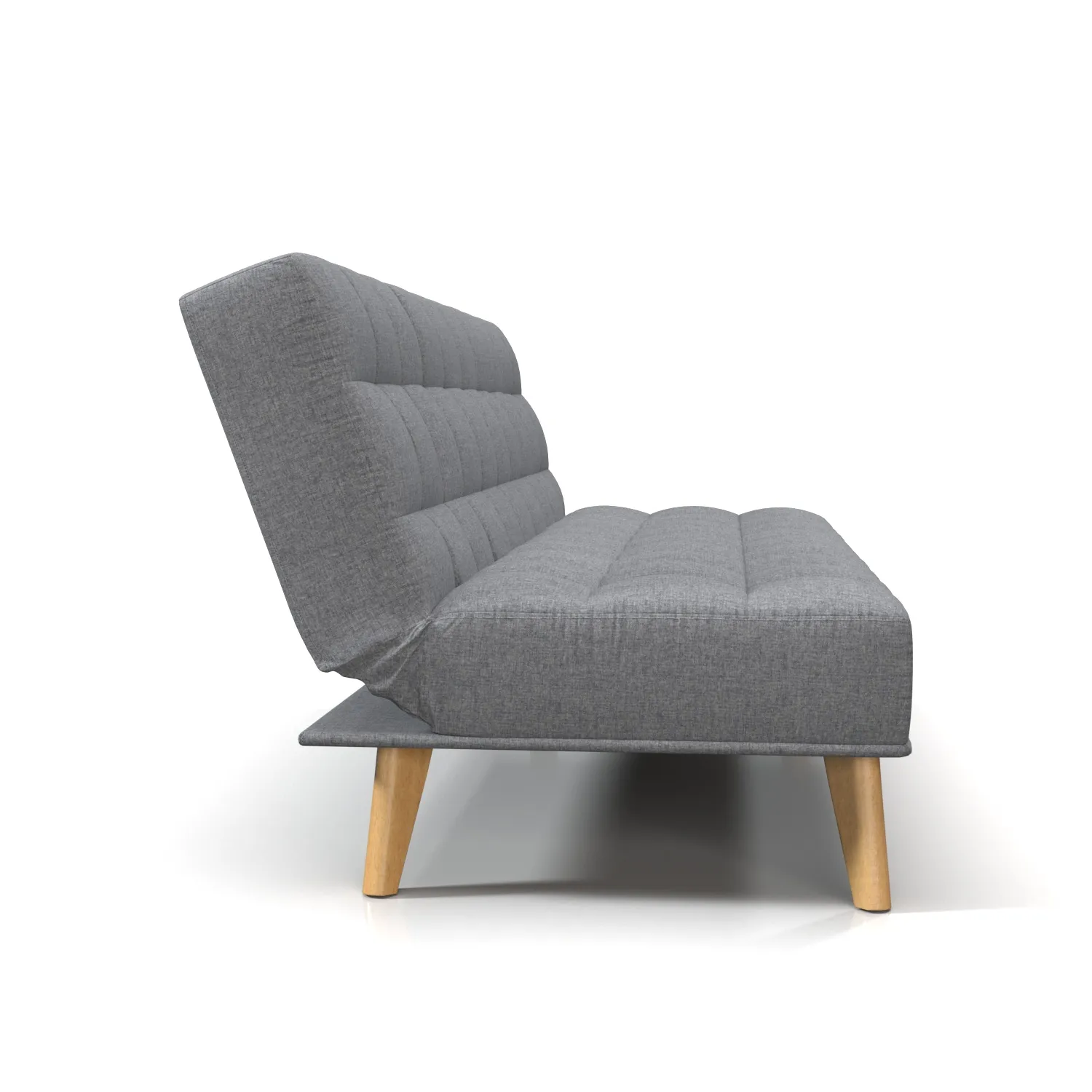 Carson Fabric Convertible Sofa Futon PBR 3D Model_03